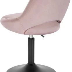 EUGAD Barhocker (4 St), Barstuhl Barsessel Sessel Loungesessel höhenverstellbar Clubsessel Cocktailsessel Drehsessel Samt Sitzhöhe 40–55 cm Schwarz Dunkelgrau, Rosa -Eugad Möbel Einkaufen 61bf6ba3 d5c9 4515 b10e 2bfca3894762