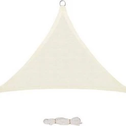 EUGAD Sonnensegel »0211ZYF«, Sonnenschutz Terrasse HDPE Dreieckig Creme -Eugad Möbel Einkaufen 635c4e26 31c4 53fb ab26 91cb94ee1504