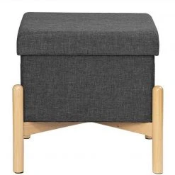 EUGAD Sitzhocker, Polsterhocker Sitztruhe bis 150kg belastbar, mit Stauraum, Deckel Abnehmbar Holzbeine Dunkelgrau Hellgrau 16 EUGAD Sitzhocker, Polsterhocker Sitztruhe bis 150kg belastbar, mit Stauraum, Deckel Abnehmbar Holzbeine Dunkelgrau Hellgrau -Eugad Möbel Einkaufen 65500f54 9693 5365 8056 be2d4251877f