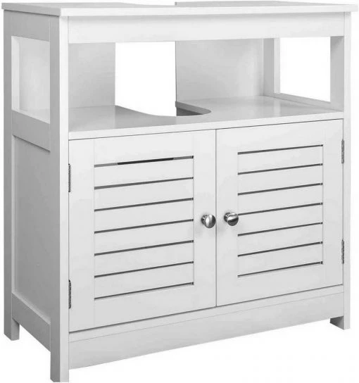 EUGAD Waschbeckenunterschrank Badezimmerschrank Unterschrank Waschtisch Badschrank mit 2 Türen mit Ablage 60x30x60 cm Weiß 2 EUGAD Waschbeckenunterschrank Badezimmerschrank Unterschrank Waschtisch Badschrank mit 2 Türen mit Ablage 60x30x60 cm Weiß -Eugad Möbel Einkaufen 667962e8 35c1 5c98 aa8b 4f8253bf7c3f