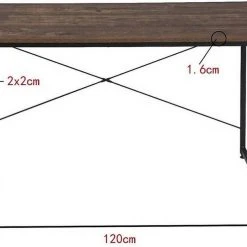 EUGAD Schreibtisch, mit Bücherregal 120x60x70 cm Schwarz Marmor Holz Vintage 24 EUGAD Schreibtisch, mit Bücherregal 120x60x70 cm Schwarz Marmor Holz Vintage -Eugad Möbel Einkaufen 67b67390 6390 5f12 8d8d d260ec985801