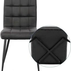 EUGAD Esszimmerstuhl (4 Stück), Polsterstuhl Wohnzimmerstuhl Samtstuhl Sessel mit Rückenlehne, Metallbeine, Sitzfläche aus Samt, Blau Creme, Dunkelgrau, Hellgrau, Rosa 59 EUGAD Esszimmerstuhl (4 Stück), Polsterstuhl Wohnzimmerstuhl Samtstuhl Sessel mit Rückenlehne, Metallbeine, Sitzfläche aus Samt, Blau Creme, Dunkelgrau, Hellgrau, Rosa -Eugad Möbel Einkaufen 691c054d 82c1 45cc a456 83d8b87fbbdc