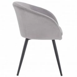 EUGAD Esszimmerstuhl, mit Armlehne, Retro Design, Samt, Metall Dunkelgrau Hellgrau, Schwarz 36 EUGAD Esszimmerstuhl, mit Armlehne, Retro Design, Samt, Metall Dunkelgrau Hellgrau, Schwarz -Eugad Möbel Einkaufen 69e61c65 ae75 5b1d 8f8f 94c22d8e19ac