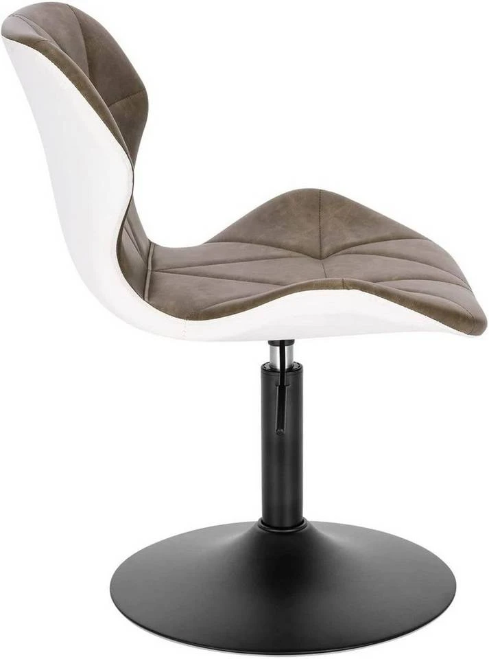 EUGAD Barhocker (4 St), niedriger Barhocker 360° Drehstuhl mit Rückenlehne 120kg belastbar Stuhl höhenverstellbar Kunstleder Sitzhöhe 40-54cm Dunkelbraun Weiß Anthrazit+Weiß, Dunkelbraun+Weiß 9 EUGAD Barhocker (4 St), niedriger Barhocker 360° Drehstuhl mit Rückenlehne 120kg belastbar Stuhl höhenverstellbar Kunstleder Sitzhöhe 40-54cm Dunkelbraun Weiß Anthrazit+Weiß, Dunkelbraun+Weiß – Bild 9