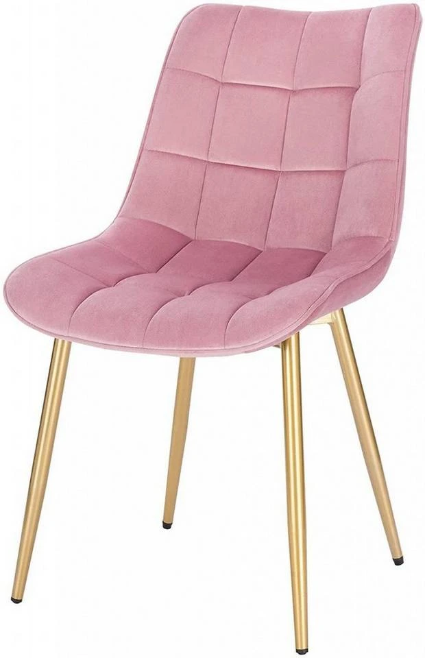 EUGAD Esszimmerstuhl, 4er-Set Küchenstühle Wohnzimmerstuhl mit Rückenlehne, Samt Sitzfläche, Gold Beine Grau Dunkelgrün, Rosa, Schwarz 33 EUGAD Esszimmerstuhl, 4er-Set Küchenstühle Wohnzimmerstuhl mit Rückenlehne, Samt Sitzfläche, Gold Beine Grau Dunkelgrün, Rosa, Schwarz – Bild 33