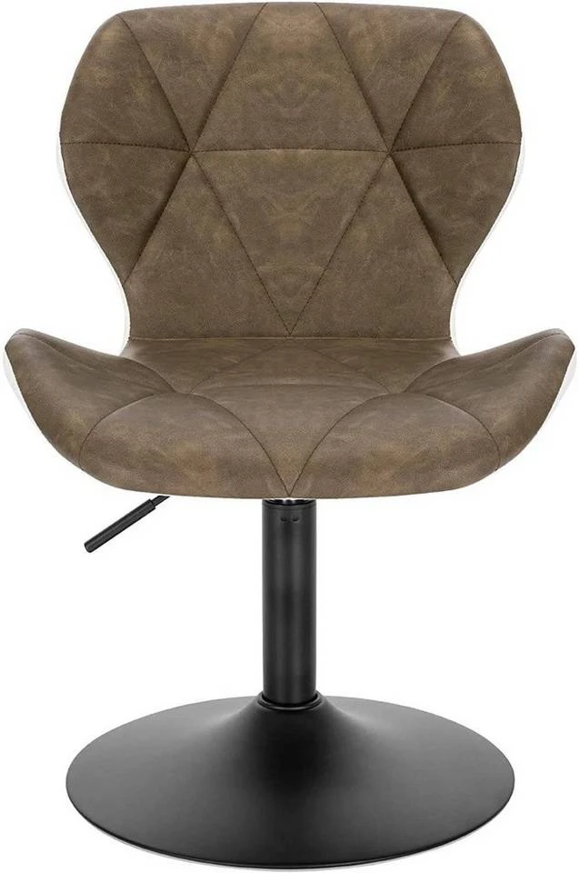 EUGAD Barhocker (4 St), niedriger Barhocker 360° Drehstuhl mit Rückenlehne 120kg belastbar Stuhl höhenverstellbar Kunstleder Sitzhöhe 40-54cm Dunkelbraun Weiß Anthrazit+Weiß, Dunkelbraun+Weiß 7 EUGAD Barhocker (4 St), niedriger Barhocker 360° Drehstuhl mit Rückenlehne 120kg belastbar Stuhl höhenverstellbar Kunstleder Sitzhöhe 40-54cm Dunkelbraun Weiß Anthrazit+Weiß, Dunkelbraun+Weiß – Bild 7