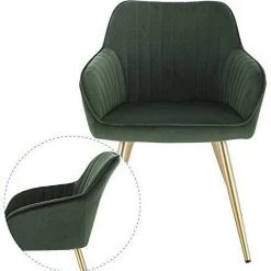 EUGAD Polsterstuhl (Set, 1 Stück), Esszimmerstuhl Küchenstuhl Samt, mit goldener Metallbeinen Blau, Bordeaux, Dunkelgrau, Dunkelgrün, Hellgrau, Rosa, Schwarz 67 EUGAD Polsterstuhl (Set, 1 Stück), Esszimmerstuhl Küchenstuhl Samt, mit goldener Metallbeinen Blau, Bordeaux, Dunkelgrau, Dunkelgrün, Hellgrau, Rosa, Schwarz -Eugad Möbel Einkaufen 6d642bed 4b48 4a71 a191 e50478357170