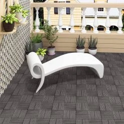 EUGAD WPC-Fliesen, 22 Stück WPC Terrassenfliesen Klickfliesen 30x30cm Coffee Anthrazit, Dunkelgrau, Hellgrau 45 EUGAD WPC-Fliesen, 22 Stück WPC Terrassenfliesen Klickfliesen 30x30cm Coffee Anthrazit, Dunkelgrau, Hellgrau -Eugad Möbel Einkaufen 6ff7aea1 f263 5c48 be74 d323e3f0dbe9