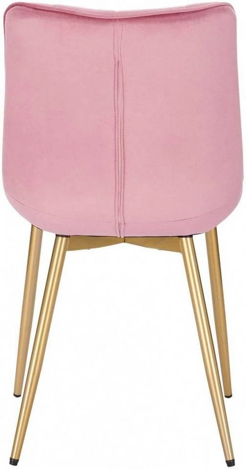 EUGAD Esszimmerstuhl, 4er-Set Küchenstühle Wohnzimmerstuhl mit Rückenlehne, Samt Sitzfläche, Gold Beine Grau Dunkelgrün, Rosa, Schwarz 31 EUGAD Esszimmerstuhl, 4er-Set Küchenstühle Wohnzimmerstuhl mit Rückenlehne, Samt Sitzfläche, Gold Beine Grau Dunkelgrün, Rosa, Schwarz – Bild 31