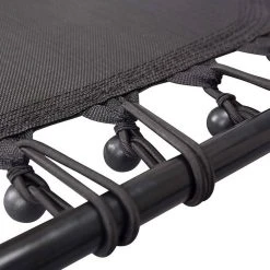EUGAD Fitnesstrampolin, Fitness Trampolin Indoor Faltbar Ø 126cm mit höhenverstellbarem Haltegriff, leise Gummiseilfederung, belastbar bis 120 kg Grün, Schwarz -Eugad Möbel Einkaufen 70c9cb14 4a3a 4132 80a4 5dd0b8e7d63c