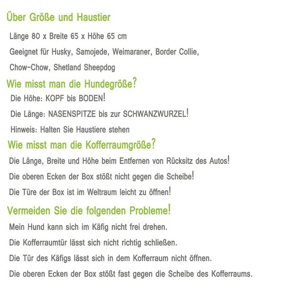 EUGAD Tiertransportbox, Hundetransportbox Alu Hundebox Reisebox Autobox für große Hunde Husky Samojede Weimaraner Border Collie Chow-Chow Shetland Sheepdog 80 x 65 x 65 cm XL Schwarz 2 EUGAD Tiertransportbox, Hundetransportbox Alu Hundebox Reisebox Autobox für große Hunde Husky Samojede Weimaraner Border Collie Chow-Chow Shetland Sheepdog 80 x 65 x 65 cm XL Schwarz – Bild 2