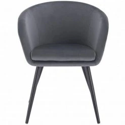 EUGAD Esszimmerstuhl, mit Armlehne, Retro Design, Samt, Metall Dunkelgrau Hellgrau, Schwarz 22 EUGAD Esszimmerstuhl, mit Armlehne, Retro Design, Samt, Metall Dunkelgrau Hellgrau, Schwarz -Eugad Möbel Einkaufen 72747049 0a37 5241 bbe9 6073caa992f9