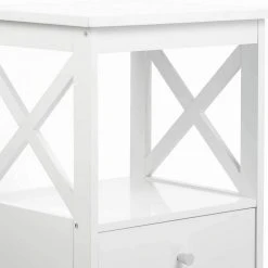 EUGAD Nachttisch, 2er-Set Beistelltisch Nachtschrank Nachtkommode Sofatisch aus MDF mit Schublade und Ablage für Schlafzimmer oder Wohnzimmer Weiß 13 EUGAD Nachttisch, 2er-Set Beistelltisch Nachtschrank Nachtkommode Sofatisch aus MDF mit Schublade und Ablage für Schlafzimmer oder Wohnzimmer Weiß -Eugad Möbel Einkaufen 72b93af3 7cdf 580a 9c34 f01868fcc3a3