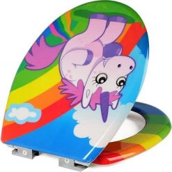 EUGAD WC-Sitz, Toilettendeckel mit Absenkautomatik Einhorn 7 EUGAD WC-Sitz, Toilettendeckel mit Absenkautomatik Einhorn -Eugad Möbel Einkaufen 72c2eda2 13c5 5ac7 a9b9 5a39e6bbabb6