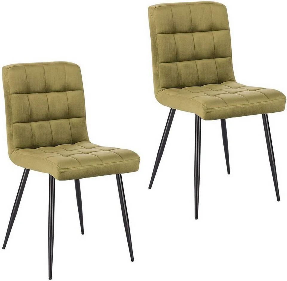 EUGAD Esszimmerstuhl (2 Stück), Polsterstuhl Wohnzimmerstuhl Samtstuhl Sessel mit Rückenlehne, Metallbeine, Sitzfläche aus Samt, Dunkelgrün Blau, Creme, Dunkelgrau, Dunkelgrün, Hellgrau, Rosa 1 EUGAD Esszimmerstuhl (2 Stück), Polsterstuhl Wohnzimmerstuhl Samtstuhl Sessel mit Rückenlehne, Metallbeine, Sitzfläche aus Samt, Dunkelgrün Blau, Creme, Dunkelgrau, Dunkelgrün, Hellgrau, Rosa