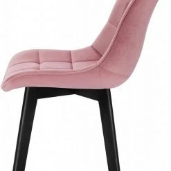 EUGAD Esszimmerstuhl (2 Stück), Wohnzimmerstuhl mit Rückenlehne, Polsterstuhl Küchenstuhl Weich Samt und Holz für ESS- und Wohnzimmer Schwarz Dunkelgrau, Dunkelgrün, Rosa 67 EUGAD Esszimmerstuhl (2 Stück), Wohnzimmerstuhl mit Rückenlehne, Polsterstuhl Küchenstuhl Weich Samt und Holz für ESS- und Wohnzimmer Schwarz Dunkelgrau, Dunkelgrün, Rosa -Eugad Möbel Einkaufen 75ed72e3 d5c1 53e4 8a9e f195c8293747