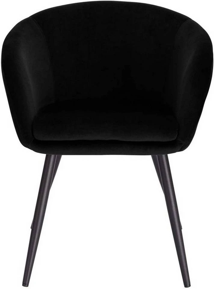 EUGAD Esszimmerstuhl, mit Armlehne, Retro Design, Samt, Metall Dunkelgrau Hellgrau, Schwarz 9 EUGAD Esszimmerstuhl, mit Armlehne, Retro Design, Samt, Metall Dunkelgrau Hellgrau, Schwarz – Bild 9