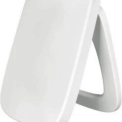 EUGAD WC-Sitz, Toilettendeckel mit Absenkautomatik Eckige Form Weiß -Eugad Möbel Einkaufen 791d9917 0538 5c4e 9fa0 859f2ea76201