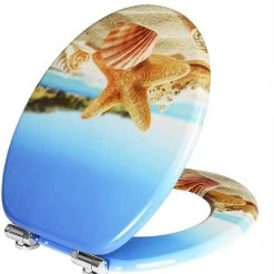 EUGAD WC-Sitz (1-St), Toilettensitz, WC Sitz mit Absenkautomatik, MDF, Holz, Softclose Scharnier Grüne Blätter, Holzfarbe, Lilie, Seestern, Seestern Am Strand, Seestern Sonnenuntergang, Stone, Lila Blume und Stones 96 EUGAD WC-Sitz (1-St), Toilettensitz, WC Sitz mit Absenkautomatik, MDF, Holz, Softclose Scharnier Grüne Blätter, Holzfarbe, Lilie, Seestern, Seestern Am Strand, Seestern Sonnenuntergang, Stone, Lila Blume und Stones -Eugad Möbel Einkaufen 7a45df21 6ef6 4103 b832 fc5244284ad7