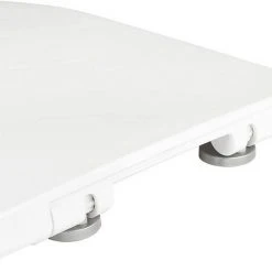 EUGAD WC-Sitz, Toilettendeckel mit Absenkautomatik D Form Weiß -Eugad Möbel Einkaufen 7c336e39 8892 5f25 afd3 0a22ca6434e6