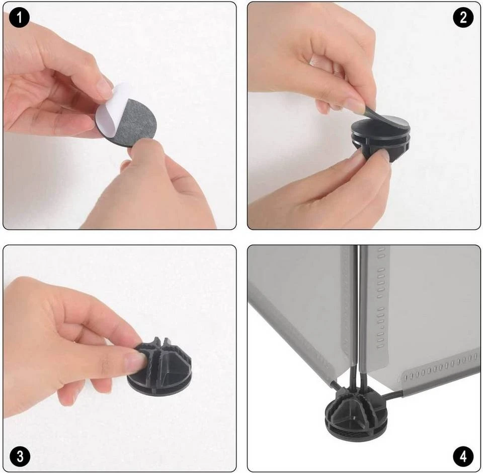 EUGAD Freigehege, Freigehege für Kaninchen Hasen Meerschweinchen Welpenauslauf DIY, 12 Platten 145 x 75 x 46 cm Grau, Schwarz, Transparent, Weiß 28 EUGAD Freigehege, Freigehege für Kaninchen Hasen Meerschweinchen Welpenauslauf DIY, 12 Platten 145 x 75 x 46 cm Grau, Schwarz, Transparent, Weiß – Bild 28