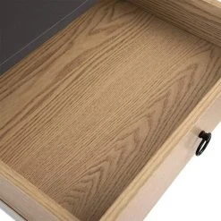 EUGAD Nachttisch, Beistelltisch mit 2 Schubladen Nachtkommode Nachtschrank Holzbeine MDF 46x35x50cm Weiß Grau, Weiß -Eugad Möbel Einkaufen 7c7613c5 182e 5cd3 b68e 58542acdd9f1