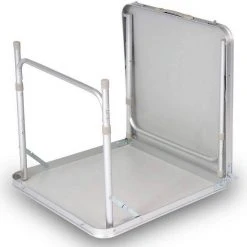 EUGAD Campingtisch, zusammenklappbar Pickniktisch, höhenverstellbar 120x60x55-62-70cm, Tischplatte aus MDF, Grau Eiche, Schwarz, Weiß 28 EUGAD Campingtisch, zusammenklappbar Pickniktisch, höhenverstellbar 120x60x55-62-70cm, Tischplatte aus MDF, Grau Eiche, Schwarz, Weiß -Eugad Möbel Einkaufen 7d62f4b9 6745 5cef 96ef 9db83e4ed511