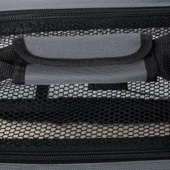 EUGAD Tiertransporttasche, Hundebox faltbar Hundetransportbox Auto Transportbox Reisebox Katzenbox Grau -Eugad Möbel Einkaufen 802262fe 5675 5311 9cee a202dfa7efa5