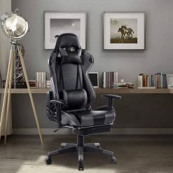 EUGAD Gaming Chair, Bürostuhl Schreibtischstuhl, Kunstleder, mit Ledenkissen Kopfstütze einstellbaren Armlehnen Weiß Grau, Rot, Weiß 29 EUGAD Gaming Chair, Bürostuhl Schreibtischstuhl, Kunstleder, mit Ledenkissen Kopfstütze einstellbaren Armlehnen Weiß Grau, Rot, Weiß -Eugad Möbel Einkaufen 82520fc3 d6ab 5d95 872d 0f04f48f1bcd