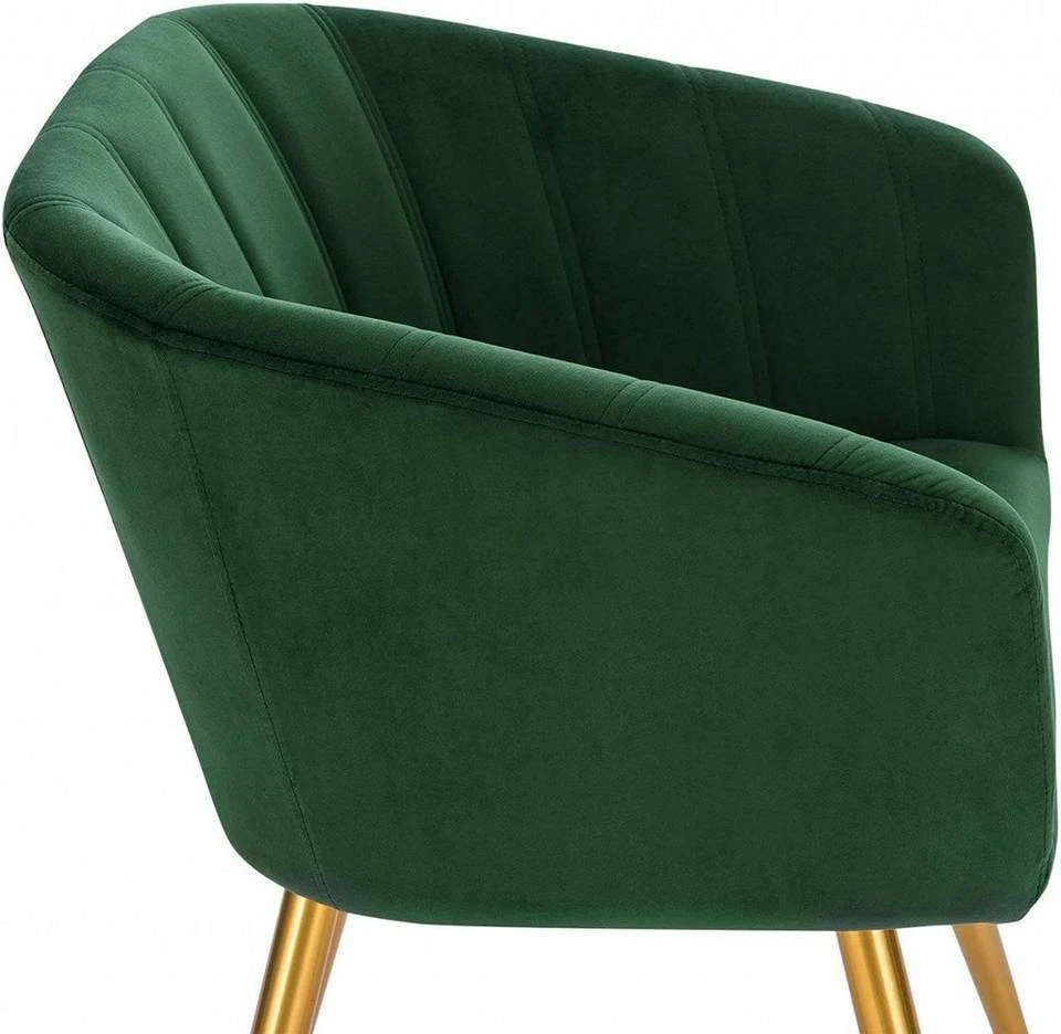 EUGAD Esszimmerstuhl, 6er-Set Esszimmerstuhl Polsterstuhl aus Samt Rosa 8 EUGAD Esszimmerstuhl, 6er-Set Esszimmerstuhl Polsterstuhl aus Samt Rosa – Bild 8