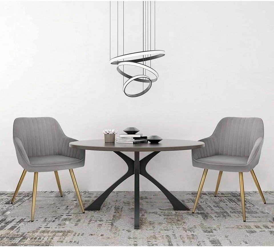 EUGAD Polsterstuhl (Set, 1 Stück), Esszimmerstuhl Küchenstuhl Samt, mit goldener Metallbeinen Blau, Bordeaux, Dunkelgrau, Dunkelgrün, Hellgrau, Rosa, Schwarz 23 EUGAD Polsterstuhl (Set, 1 Stück), Esszimmerstuhl Küchenstuhl Samt, mit goldener Metallbeinen Blau, Bordeaux, Dunkelgrau, Dunkelgrün, Hellgrau, Rosa, Schwarz – Bild 23