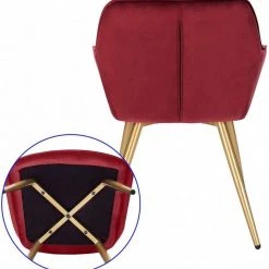 EUGAD Polsterstuhl (Set, 1 Stück), Esszimmerstuhl Küchenstuhl Samt, mit goldener Metallbeinen Blau, Bordeaux, Dunkelgrau, Dunkelgrün, Hellgrau, Rosa, Schwarz 79 EUGAD Polsterstuhl (Set, 1 Stück), Esszimmerstuhl Küchenstuhl Samt, mit goldener Metallbeinen Blau, Bordeaux, Dunkelgrau, Dunkelgrün, Hellgrau, Rosa, Schwarz -Eugad Möbel Einkaufen 85de2006 8900 5090 8e9f 2fb2156de8ba