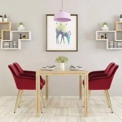 EUGAD Polsterstuhl (Set, 1 Stück), Esszimmerstuhl Küchenstuhl Samt, mit goldener Metallbeinen Blau, Bordeaux, Dunkelgrau, Dunkelgrün, Hellgrau, Rosa, Schwarz 76 EUGAD Polsterstuhl (Set, 1 Stück), Esszimmerstuhl Küchenstuhl Samt, mit goldener Metallbeinen Blau, Bordeaux, Dunkelgrau, Dunkelgrün, Hellgrau, Rosa, Schwarz -Eugad Möbel Einkaufen 8607ae94 1760 540d 8e7d bcc8300b72e7