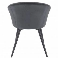 EUGAD Esszimmerstuhl, mit Armlehne, Retro Design, Samt, Metall Dunkelgrau Hellgrau, Schwarz 24 EUGAD Esszimmerstuhl, mit Armlehne, Retro Design, Samt, Metall Dunkelgrau Hellgrau, Schwarz -Eugad Möbel Einkaufen 86680b87 2345 57b5 a5c0 f96076c4278e