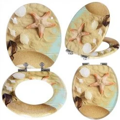 EUGAD WC-Sitz (1-St), Toilettensitz, WC Sitz mit Absenkautomatik, MDF, Holz, Softclose Scharnier Grüne Blätter, Holzfarbe, Lilie, Seestern, Seestern Am Strand, Seestern Sonnenuntergang, Stone, Lila Blume und Stones 90 EUGAD WC-Sitz (1-St), Toilettensitz, WC Sitz mit Absenkautomatik, MDF, Holz, Softclose Scharnier Grüne Blätter, Holzfarbe, Lilie, Seestern, Seestern Am Strand, Seestern Sonnenuntergang, Stone, Lila Blume und Stones -Eugad Möbel Einkaufen 892f1e63 4bce 4886 a150 9f21ac2b97ae