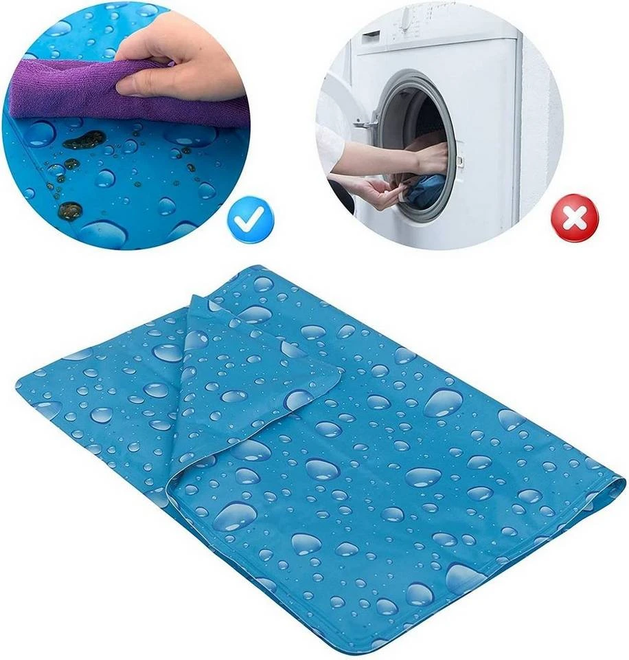 EUGAD Hundematte, Kühlmatte Hunde Katzen Welpen Haustier Blau 14 EUGAD Hundematte, Kühlmatte Hunde Katzen Welpen Haustier Blau – Bild 14