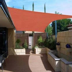 EUGAD Sonnensegel »Z-SSS1188ter21«, Sonnenschutz wasserabweisend HDPE Terrakotta 250 x 350 x 250 cm -Eugad Möbel Einkaufen 8ee91b5c 4877 59f4 a5f5 f45319eb842e