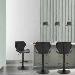 EUGAD Barhocker, 4er-Set mit Rückenlehne aus Kunstleder Metall Braun Anthrazit, Dunkelbraun, Grau 57 EUGAD Barhocker, 4er-Set mit Rückenlehne aus Kunstleder Metall Braun Anthrazit, Dunkelbraun, Grau -Eugad Möbel Einkaufen 90fd2027 2804 4a67 98ef cd75afefff62