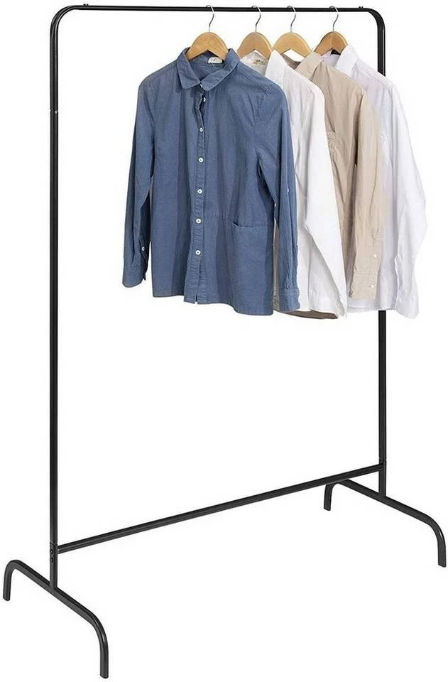 EUGAD Garderobenständer, (1 St), Kleiderständer, Kleiderstange, Metall, Weiß Schwarz, Weiß 6 EUGAD Garderobenständer, (1 St), Kleiderständer, Kleiderstange, Metall, Weiß Schwarz, Weiß – Bild 6