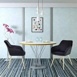 EUGAD Polsterstuhl (Set, 1 Stück), Esszimmerstuhl Küchenstuhl Samt, mit goldener Metallbeinen Blau, Bordeaux, Dunkelgrau, Dunkelgrün, Hellgrau, Rosa, Schwarz 88 EUGAD Polsterstuhl (Set, 1 Stück), Esszimmerstuhl Küchenstuhl Samt, mit goldener Metallbeinen Blau, Bordeaux, Dunkelgrau, Dunkelgrün, Hellgrau, Rosa, Schwarz -Eugad Möbel Einkaufen 92997fe5 aa93 46ad b312 70fcf1d9c06c