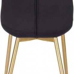 EUGAD Esszimmerstuhl, 6er-Set Küchenstühle Wohnzimmerstuhl mit Rückenlehne, Samt Sitzfläche, Gold Beine Schwarz Dunkelgrün, Grau, Rosa -Eugad Möbel Einkaufen 92dcb125 0ab9 5967 9b9e 6c243e1dbf44