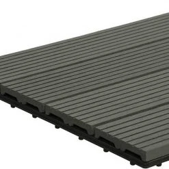 EUGAD WPC-Fliesen, WPC Fliesen Klickfliesen in Holzoptik 12 Stücke für 2m² Coffee Anthrazit, Grau, Hellgrau, Braun -Eugad Möbel Einkaufen 94cdc777 7fad 5302 9e16 6954506ba8df