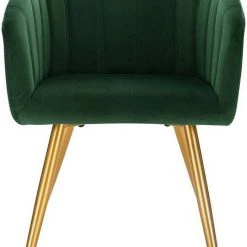 EUGAD Esszimmerstuhl, mit Rückenlehne Samt Gestell aus Stahl,Gold Beine Dunkelgrün Dunkelgrau, Dunkelgrün, Rosa, Schwarz -Eugad Möbel Einkaufen 94f915d1 1c71 5317 9acd db5d51630fb5