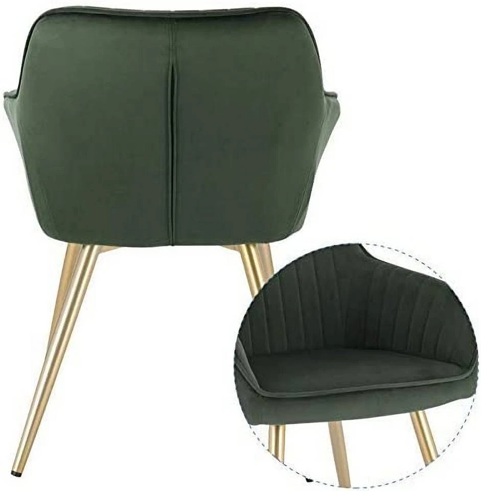 EUGAD Polsterstuhl (Set, 1 Stück), Esszimmerstuhl Küchenstuhl Samt, mit goldener Metallbeinen Blau, Bordeaux, Dunkelgrau, Dunkelgrün, Hellgrau, Rosa, Schwarz 17 EUGAD Polsterstuhl (Set, 1 Stück), Esszimmerstuhl Küchenstuhl Samt, mit goldener Metallbeinen Blau, Bordeaux, Dunkelgrau, Dunkelgrün, Hellgrau, Rosa, Schwarz – Bild 17