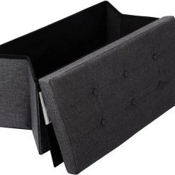 EUGAD Sitzhocker, Fußhocker Sitzbank mit Stauraum Deckel Abnehmbar Leinen Dunkelgrau Beige, Cremeweiß 17 EUGAD Sitzhocker, Fußhocker Sitzbank mit Stauraum Deckel Abnehmbar Leinen Dunkelgrau Beige, Cremeweiß -Eugad Möbel Einkaufen 9a1b7324 4aea 53c0 84fc a609adb04bf2