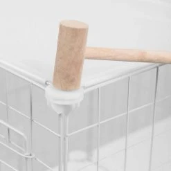 EUGAD Freigehege, Freigehege Kaninchen mit Stauraum Hasen Meerschweinchen Welpenauslauf Laufgitter mit Tür&Treppe DIY Schwarz 48 Platten (35x35cm/Platte) 110x 75 x 110 cm -Eugad Möbel Einkaufen 9df7f75f e9ff 5388 970d e421f3a5ae87