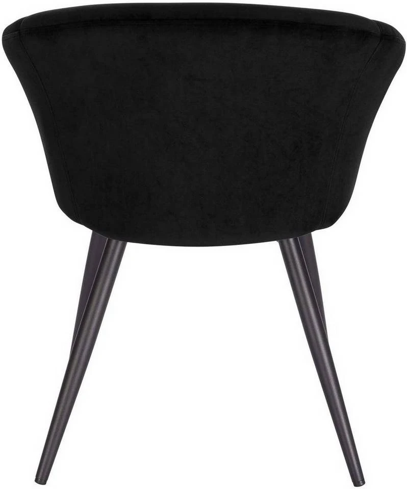 EUGAD Esszimmerstuhl, mit Armlehne, Retro Design, Samt, Metall Dunkelgrau Hellgrau, Schwarz 11 EUGAD Esszimmerstuhl, mit Armlehne, Retro Design, Samt, Metall Dunkelgrau Hellgrau, Schwarz – Bild 11