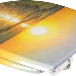 EUGAD WC-Sitz, Toilettendeckel mit Absenkautomatik Sonnenaufgang -Eugad Möbel Einkaufen a2567dc1 eb51 567f a294 b67f78029843