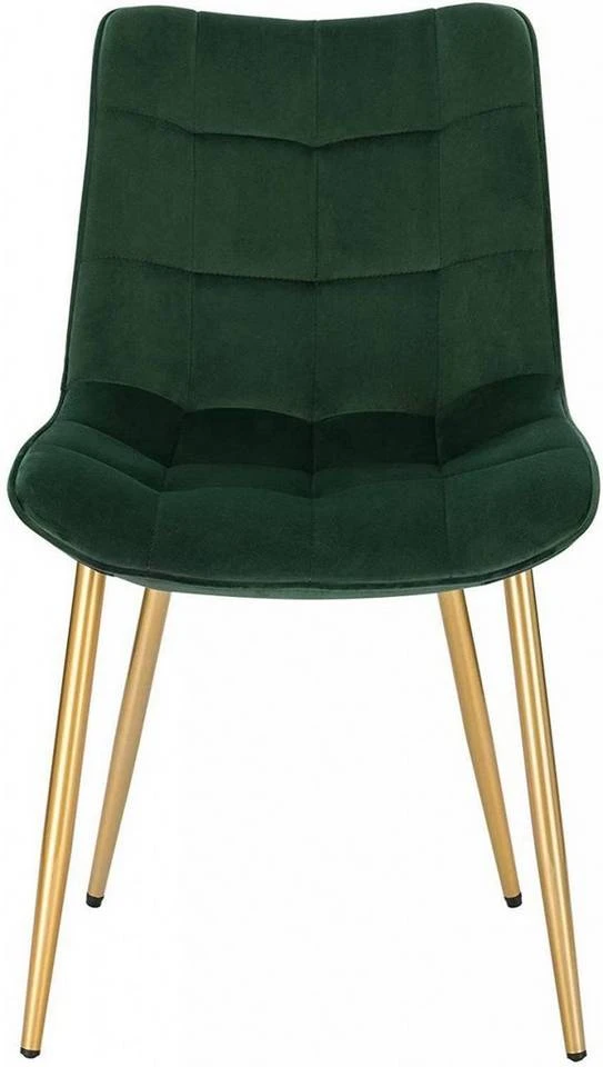 EUGAD Esszimmerstuhl, 4er-Set Küchenstühle Wohnzimmerstuhl mit Rückenlehne, Samt Sitzfläche, Gold Beine Grau Dunkelgrün, Rosa, Schwarz 22 EUGAD Esszimmerstuhl, 4er-Set Küchenstühle Wohnzimmerstuhl mit Rückenlehne, Samt Sitzfläche, Gold Beine Grau Dunkelgrün, Rosa, Schwarz – Bild 22