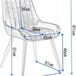 EUGAD Esszimmerstuhl, 2 Stücke Esszimmerstuhl Küchenstuhl Kunstleder Braun, Dunkelbraun, Dunkelgr&uuml;n, Grau, Schwarz -Eugad Möbel Einkaufen a5630d27 f574 5881 93c9 eb9f5d273720